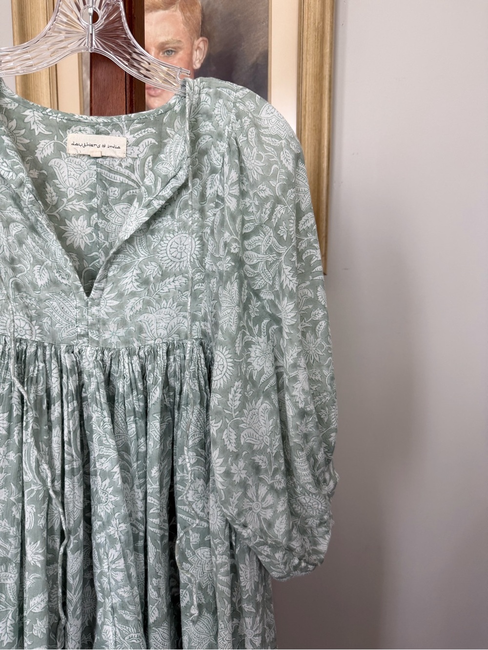 Daughters of India Kyra Midi Dress in Jade - Picture 9 of 15